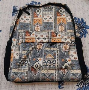 Boho Print Backpack