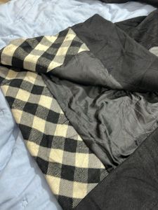 Classic Black Duffle Coat
