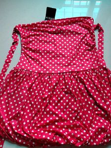 Cute Red Polka Dot Dress