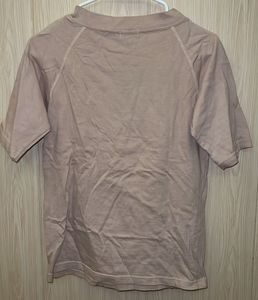 Beige Graphic Top