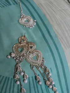 Elegant Heart Design Jewellery Set