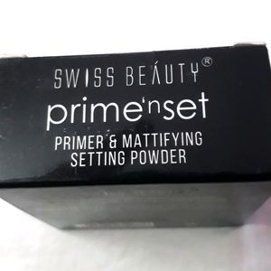 Swiss Beauty Primer Mattifying Setting Powder With