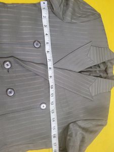 Striped coat pant for men