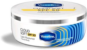 Combo Vaseline Cloud Soft Moisturiser SPF 50