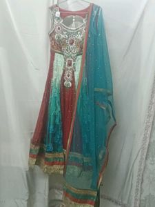 Beautifully Embellished anarkali suit