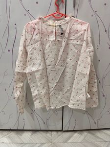 Cute Floral Print Top