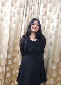 Sparkly Black Dress