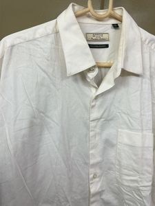 Classic White Men's Shirt