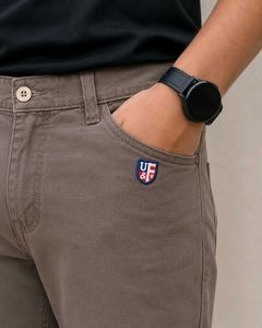 United &amp; Fitch Original Brown Slim Fit jeans