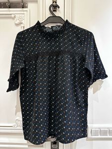 Sale - Floral Printed Puff Sleeve Top