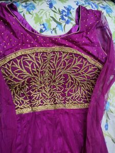 beautiful long anarkali suit