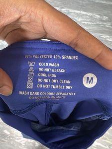 Blue Athletic Leggings