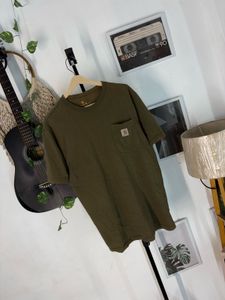 Carhartt Men's Olive Pocket T-Shirt