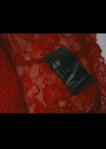 Red Lace Bodysuit