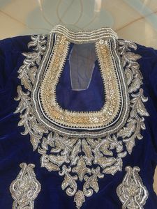 Elegant Velvet Kurta