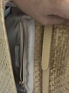 Woven Straw Crossbody Bag