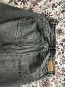 Grey Wash Denim Jeans
