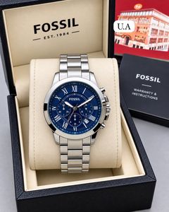 Fossil Black Chronograph Watch