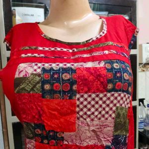Bohemian Patchwork Maxi Dress