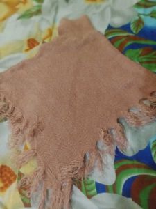 Stylish Fringed Shawl top for girls