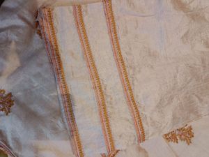 Peach Colour Plazo Set