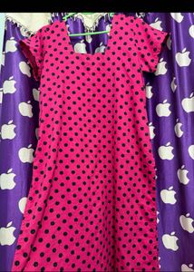 Chic Pink Polka Dot suit