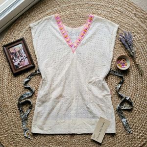 Boho Eyelet Dress