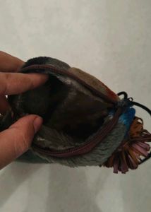 Furry Pouch/ Purse