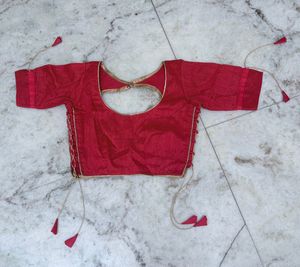 Embroidered Saree with Blouse