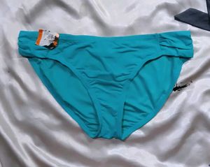 Teal Swim Bottom panty