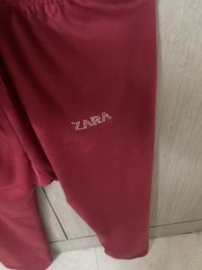 Zara Maroon Lounge Pants