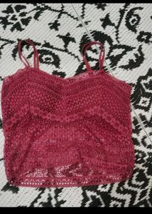 Lace Bralette Crop Tops
