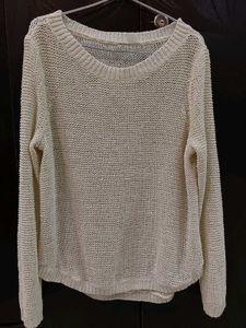 Cream Knit Sweater