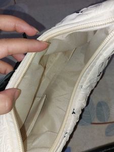 savana white bow shoulder bag