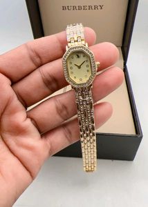 Elegant Two-Tone Women's Watch swarovski