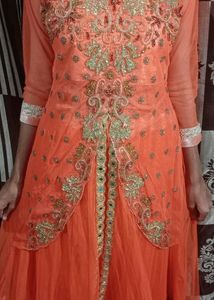 Sale‼️Indo Western Lhnga Choli &amp; Dupatta