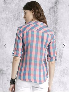 Roadster Pastel Plaid Button-Down