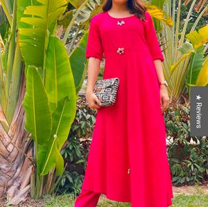 Rose Pink Suit Set XXL