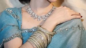 mirror work saree unstitched blou