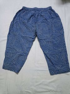 Blue Swirl Print Co-ord Set