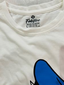 ❗️FREE DELIVERY❗️Fabflee New White Tshirt
