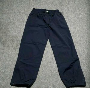 Dark Blue Casual Pants
