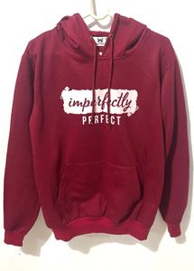 Maroon "imperfectly PERFECT" Hoodie