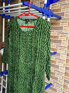 Bandhani Kurtha