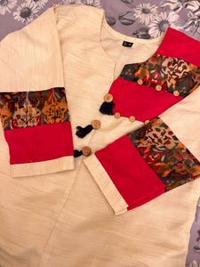 Elegant Khadi Silk Designer Kurta
