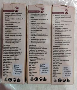 Stayxxtend Mattlook Lip Mousse - Set of 3