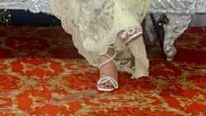 Chic Pearl Embellished Heels