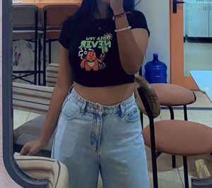 Graphic Crop T-Shirt