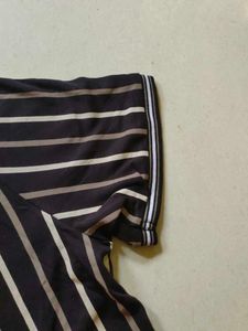 Men's Striped Polo T-Shirt