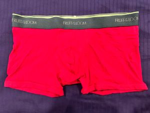 (UNUSED) Fruit of the Loom Red Trunks